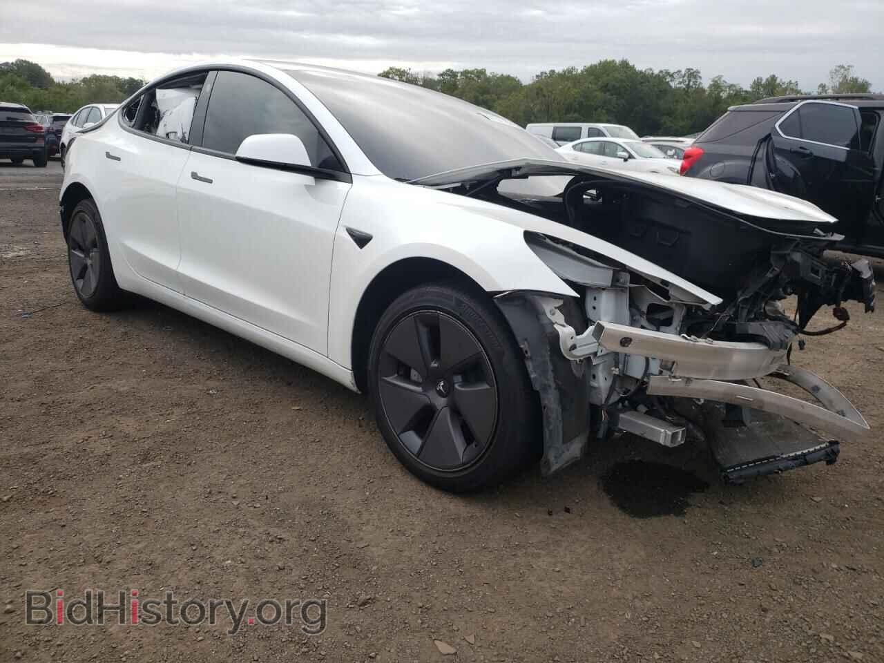 2022 TESLA MODEL 3 - VIN: 5YJ3E1EB3NF165029 - Фото 4