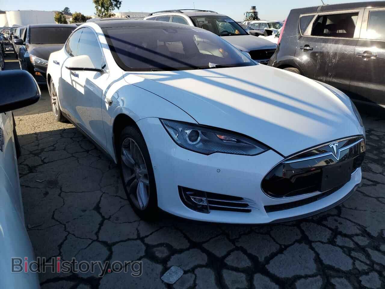 2014 TESLA MODEL S - VIN: 5YJSA1H13EFP52292 - Photo 4