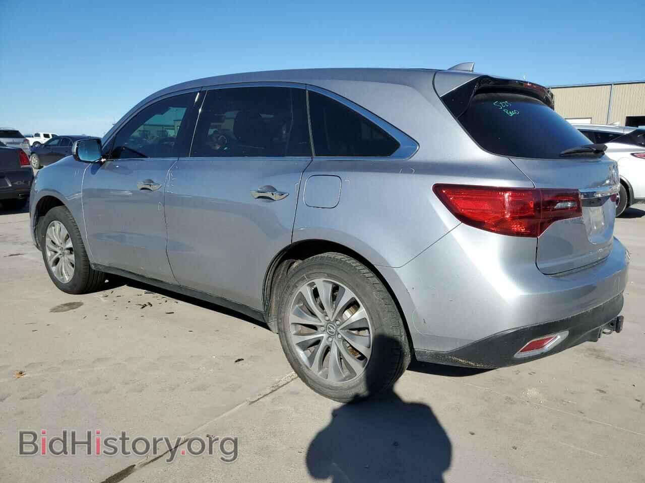 2016 ACURA MDX - VIN: 5FRYD3H43GB018177 - Фото 2
