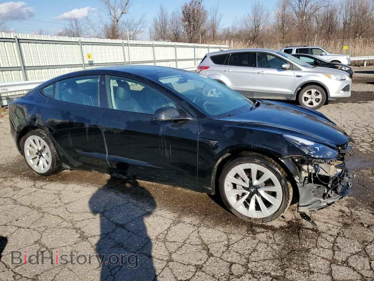 2022 TESLA MODEL 3 - VIN: 5YJ3E1EA5NF372383 - Photo 4