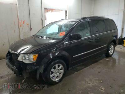 2010 Chrysler MINIVAN Touring, черный — VIN 2A4RR5D11AR235411, Copart