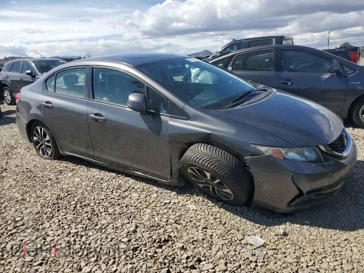 2013 HONDA CIVIC - VIN: 2HGFB2F84DH541522 - Фото 4