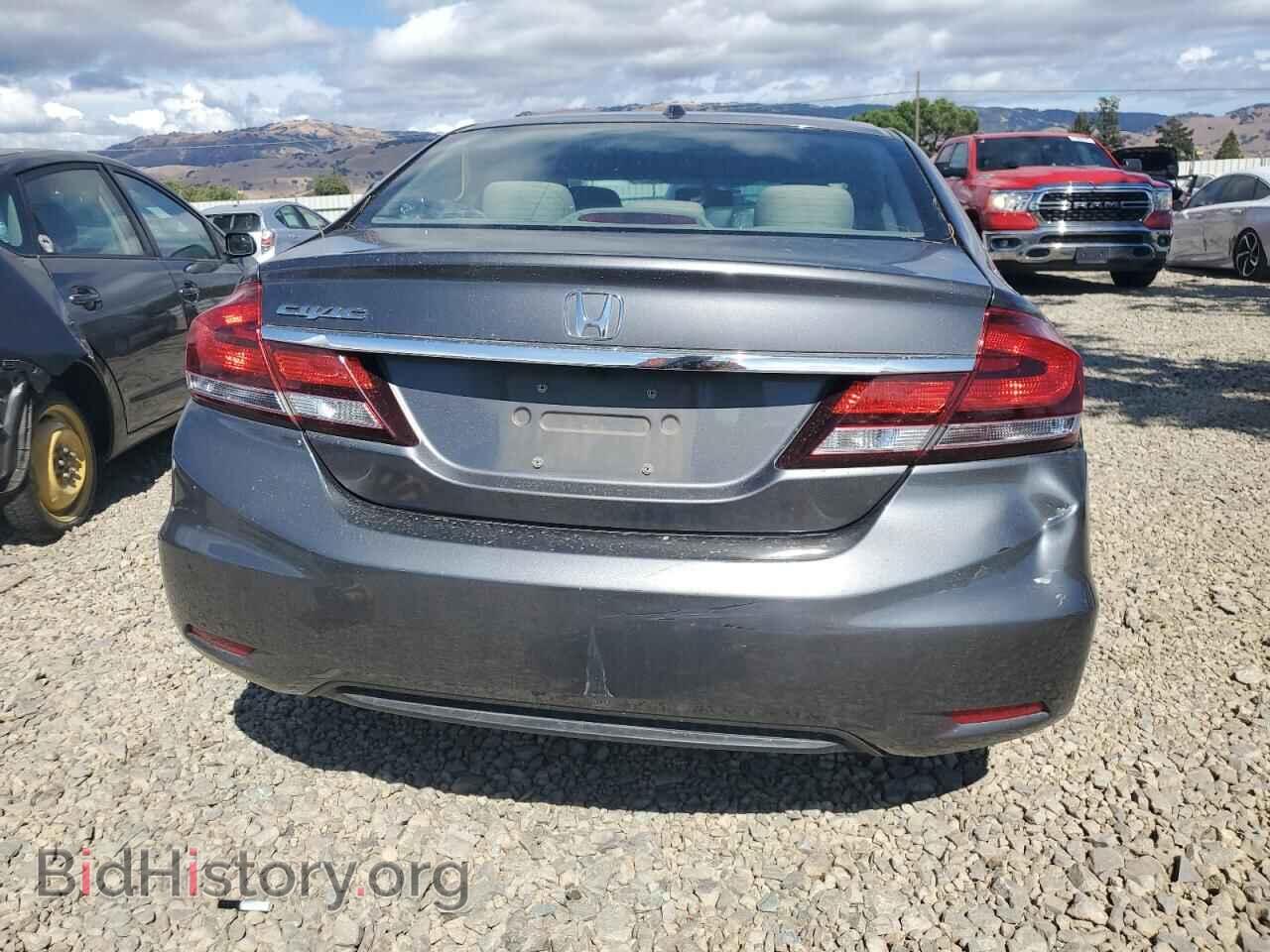 2013 HONDA CIVIC - VIN: 2HGFB2F84DH541522 - Фото 6