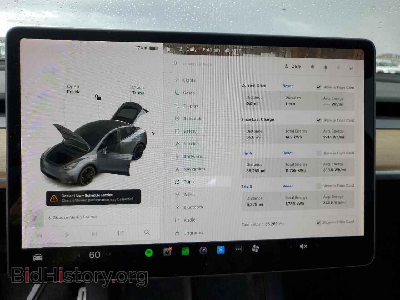2022 TESLA MODEL Y - VIN: 7SAYGDEF5NF326746 - Фото 9