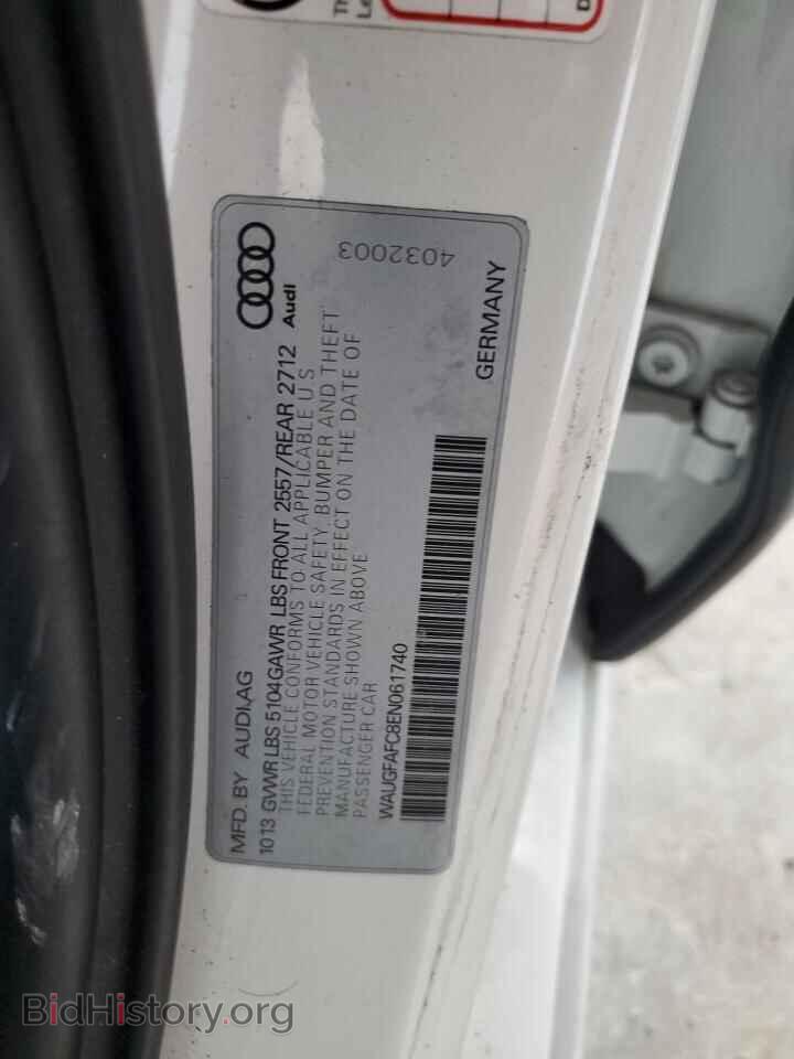 2014 AUDI A6 - VIN: WAUGFAFC8EN061740 - Photo 12