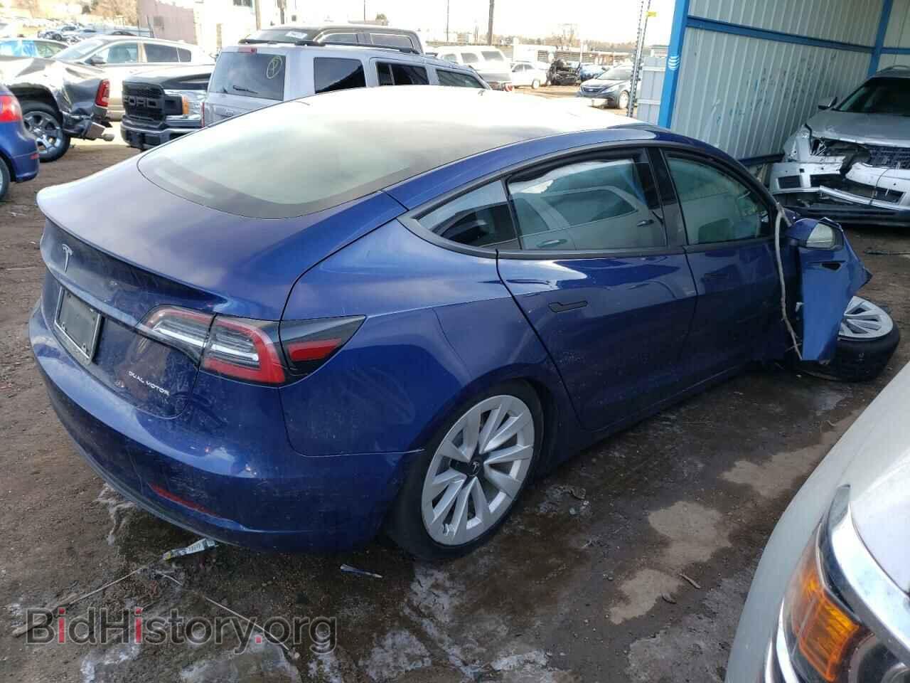 2022 TESLA MODEL 3 - VIN: 5YJ3E1EBXNF210709 - Photo 3