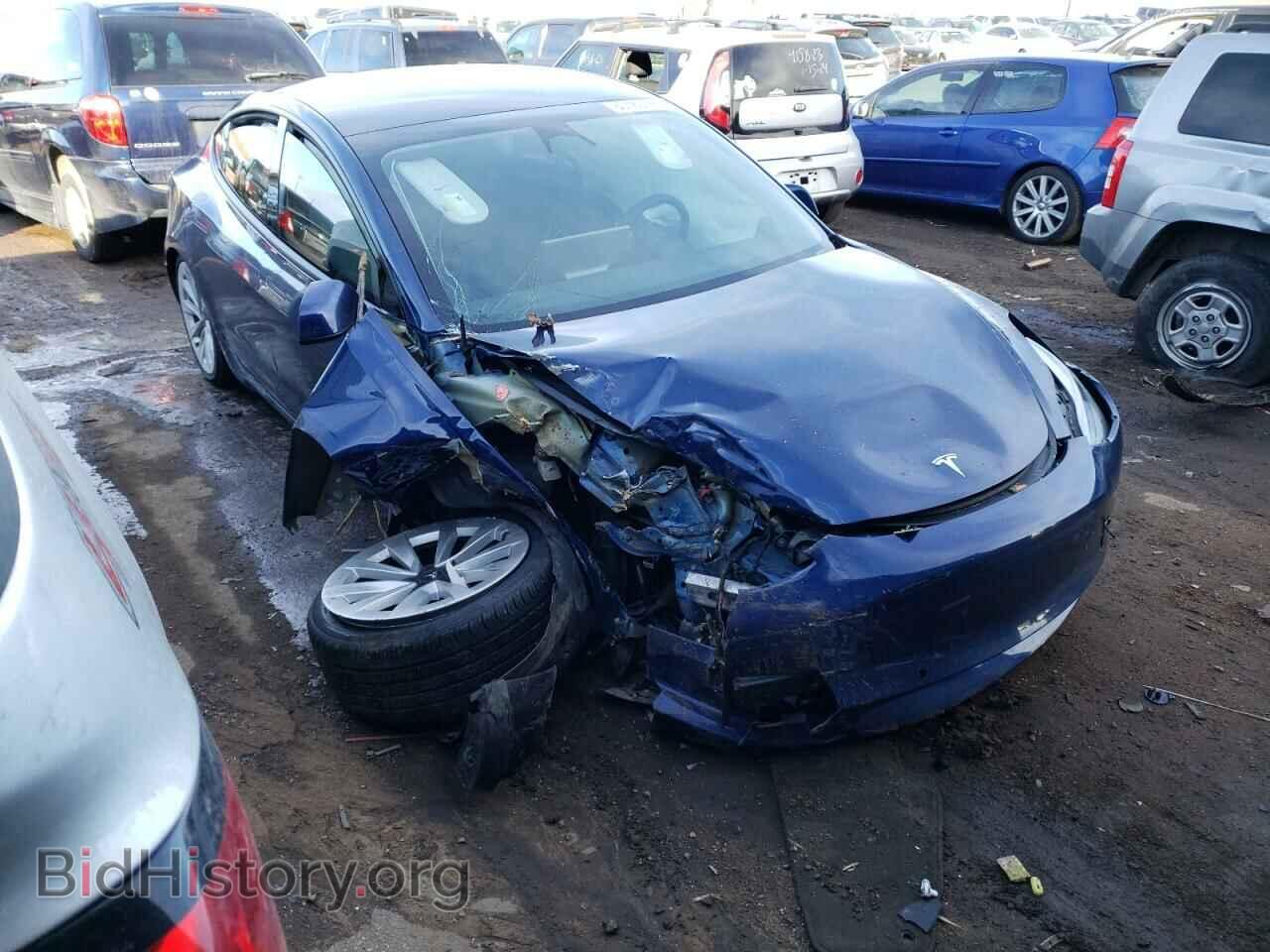 2022 TESLA MODEL 3 - VIN: 5YJ3E1EBXNF210709 - Photo 4