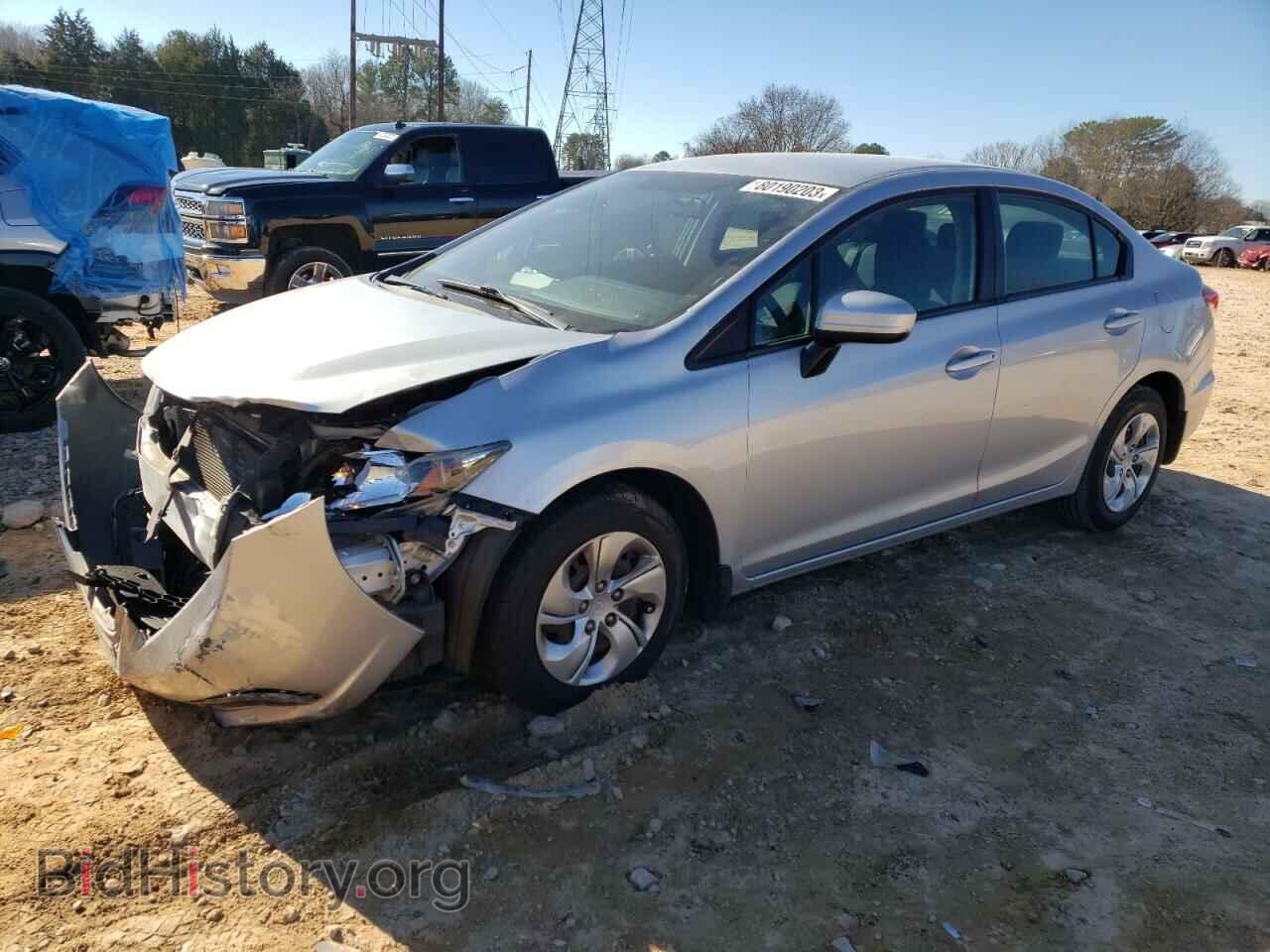 2015 HONDA CIVIC - VIN: 2HGFB2F57FH562776 - Фото 2