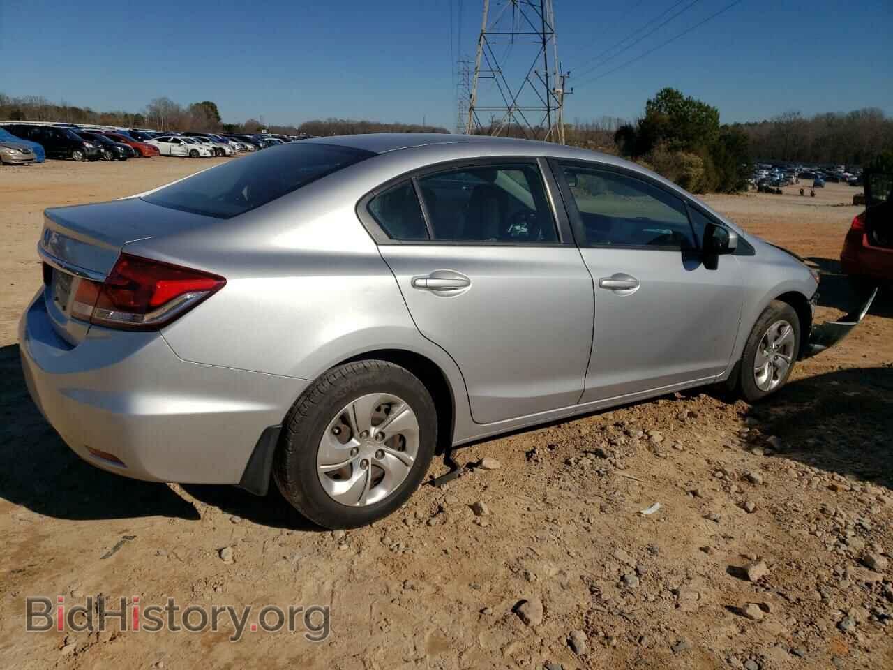 2015 HONDA CIVIC - VIN: 2HGFB2F57FH562776 - Фото 4