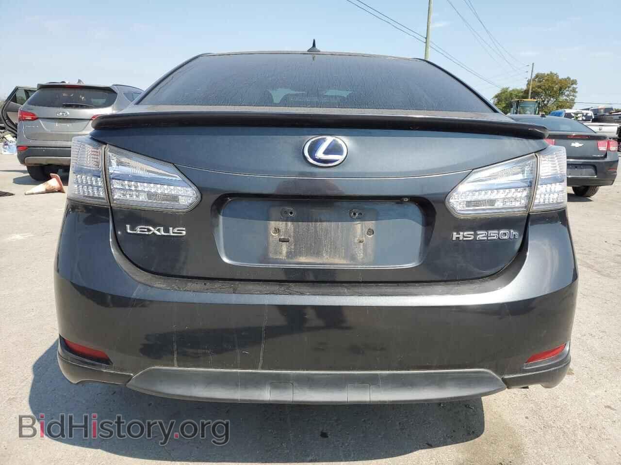 2010 LEXUS HS - VIN: JTHBB1BA7A2011192 - Фото 6