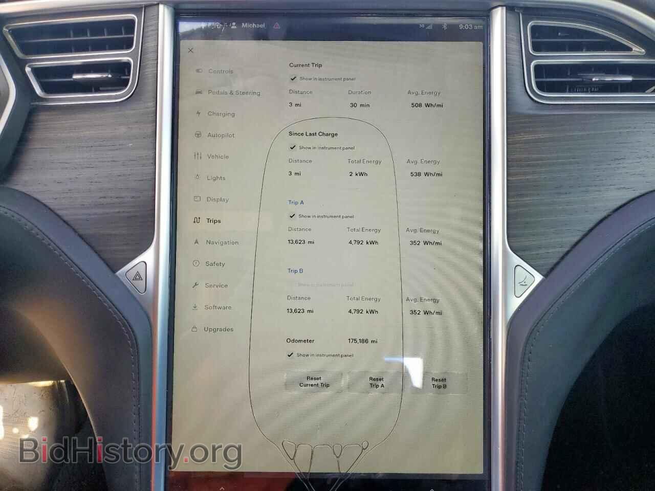 2015 TESLA MODEL S - VIN: 5YJSA1E25FF101180 - Photo 9