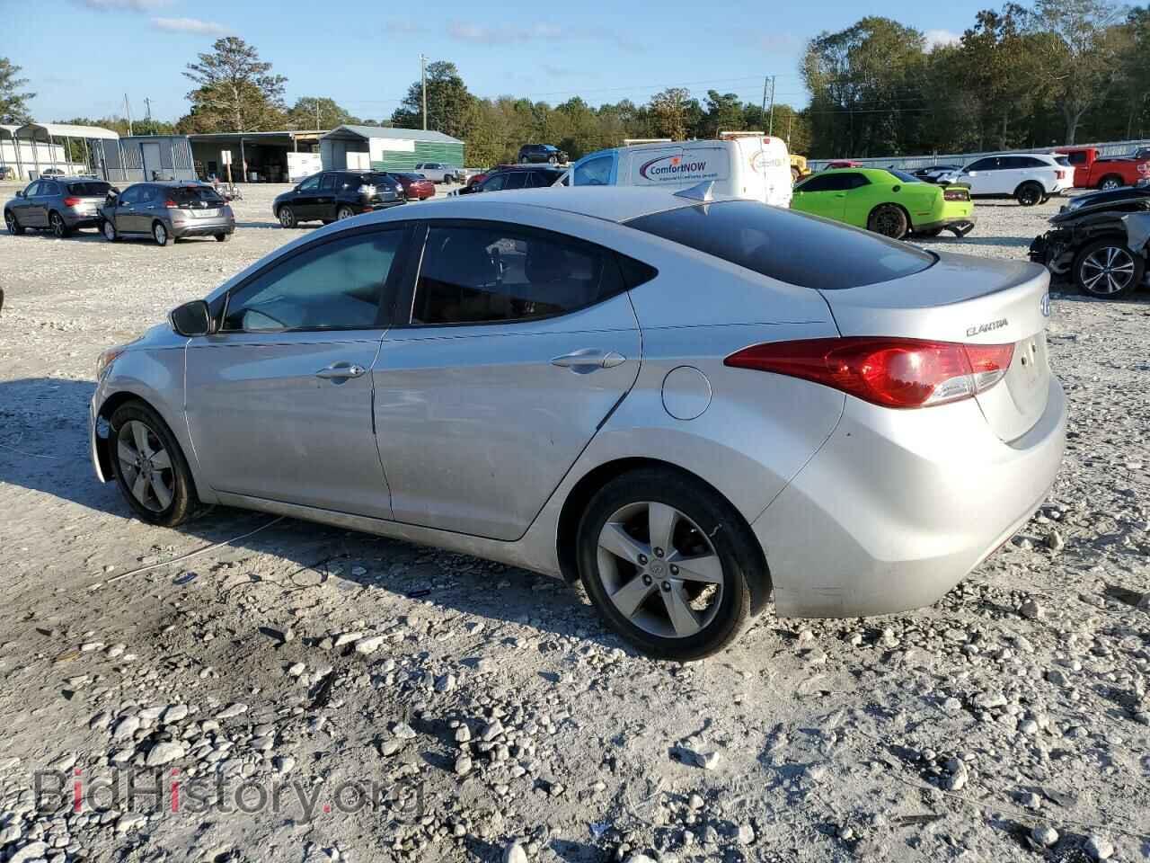 2012 HYUNDAI ELANTRA - VIN: KMHDH4AEXCU345623 - Фото 2