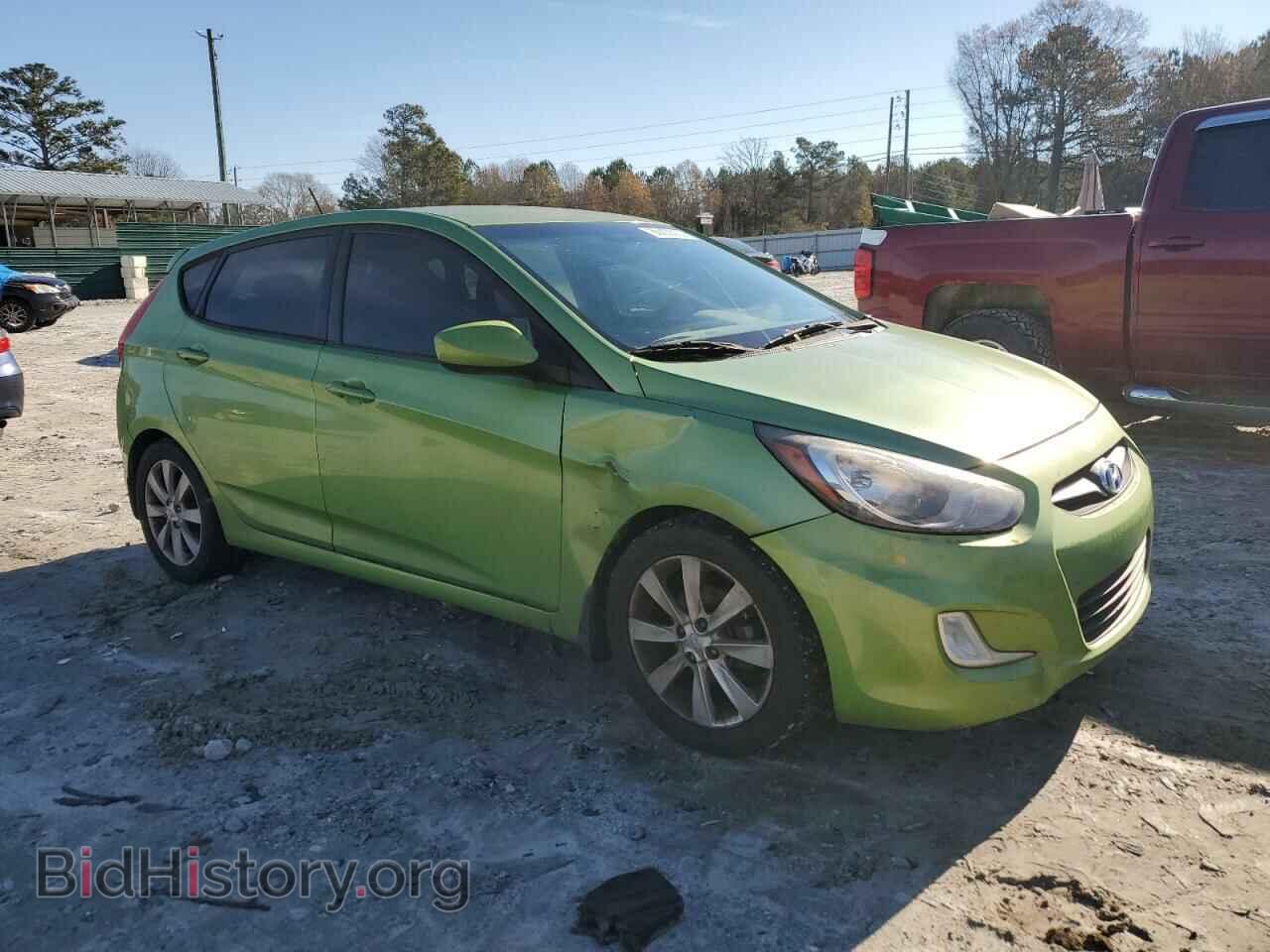 2012 HYUNDAI ACCENT - VIN: KMHCU5AE1CU040749 - Фото 4