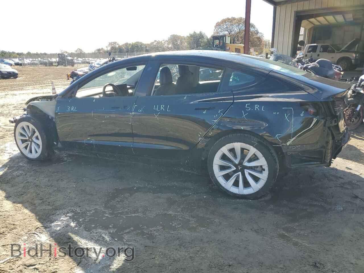 2022 TESLA MODEL 3 - VIN: 5YJ3E1EA4NF287017 - Photo 2