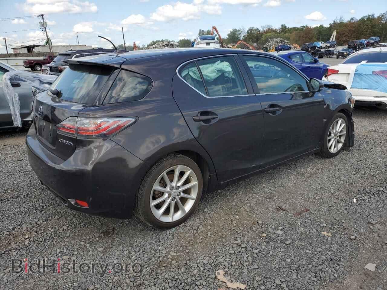 2011 LEXUS CT 200 - VIN: JTHKD5BH6B2021311 - Фото 3