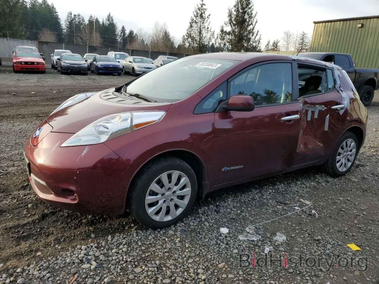 Photo 1N4BZ0CP6HC308829 - NISSAN LEAF 2017