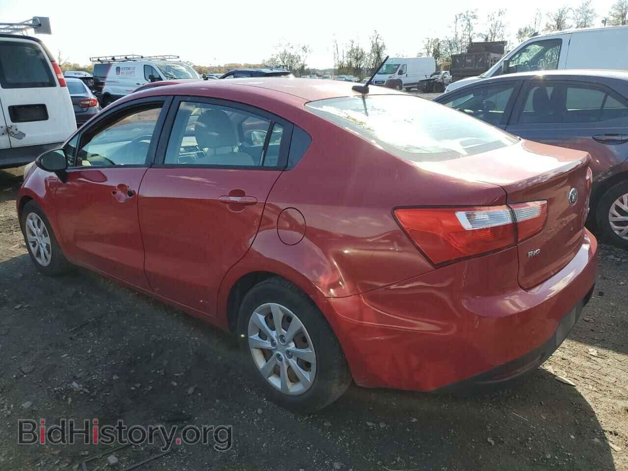 2013 KIA RIO - VIN: KNADM4A35D6182784 - Фото 2