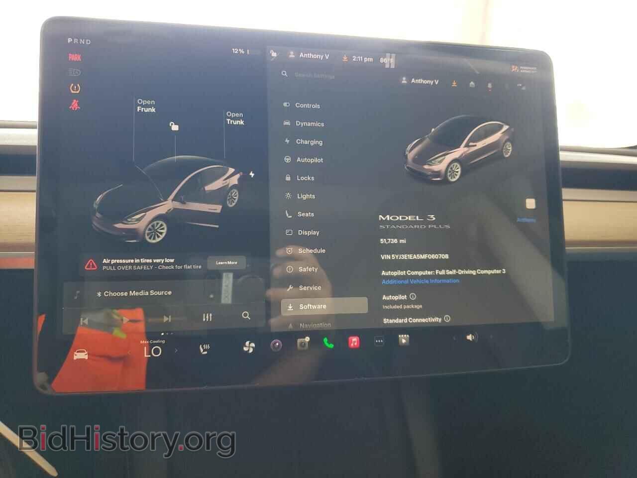 2021 TESLA MODEL 3 - VIN: 5YJ3E1EA5MF060708 - Photo 9