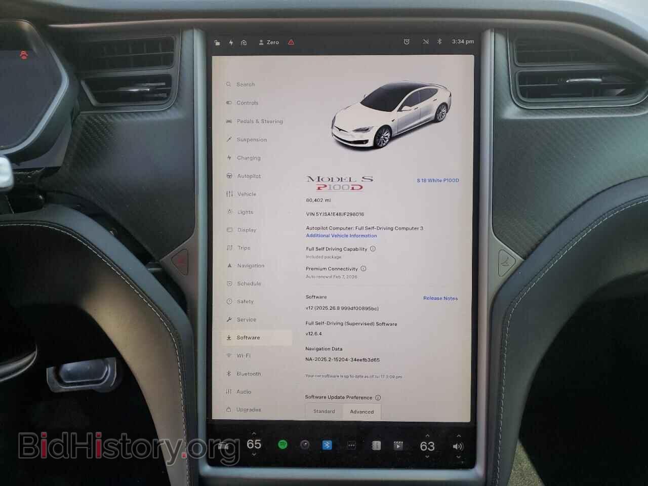 2018 TESLA MODEL S - VIN: 5YJSA1E48JF298016 - Photo 9
