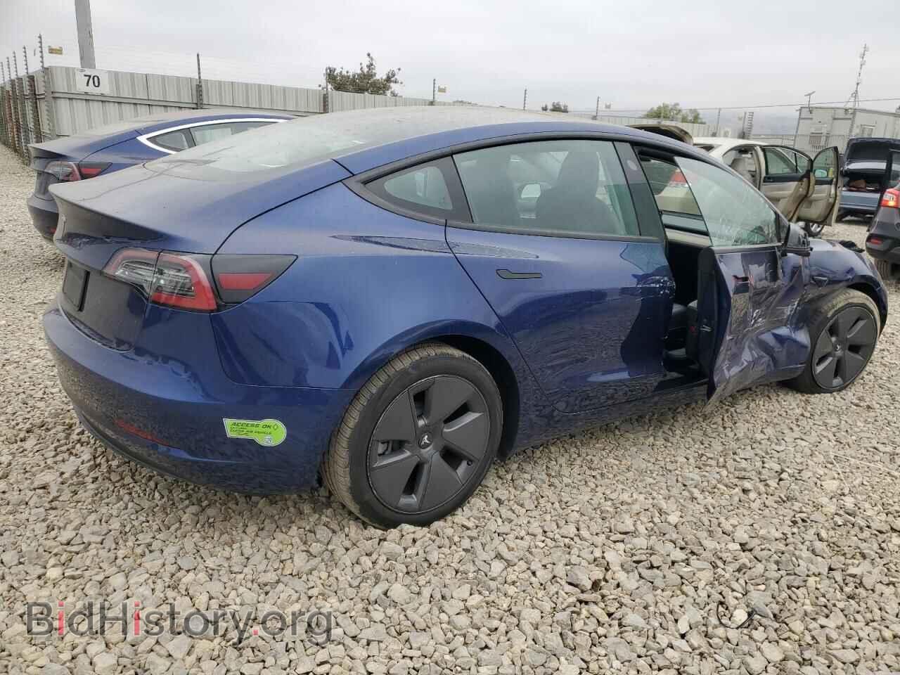 2022 TESLA MODEL 3 - VIN: 5YJ3E1EA8NF352208 - Photo 3