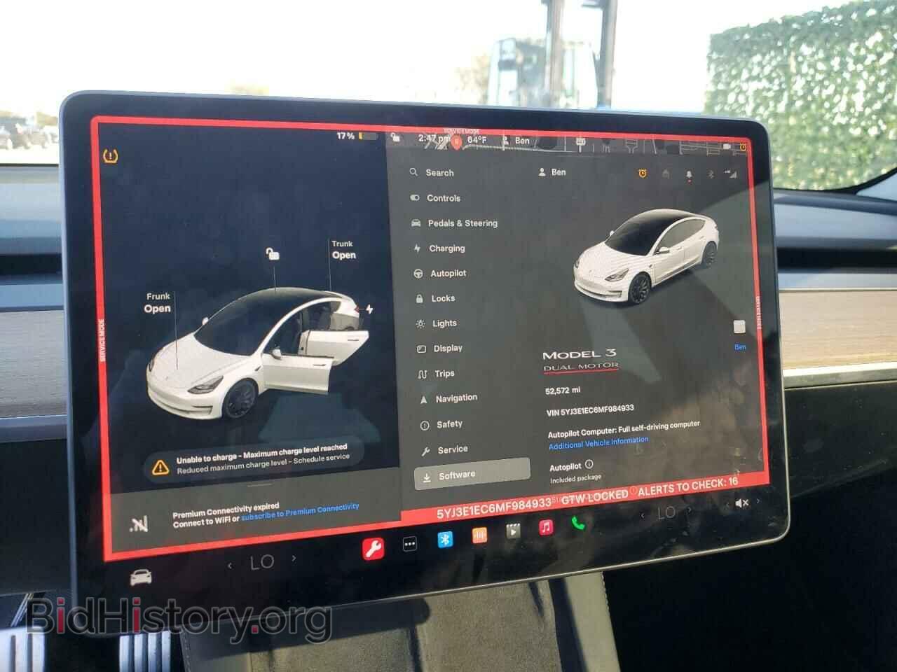 2021 TESLA MODEL 3 - VIN: 5YJ3E1EC6MF984933 - Фото 9