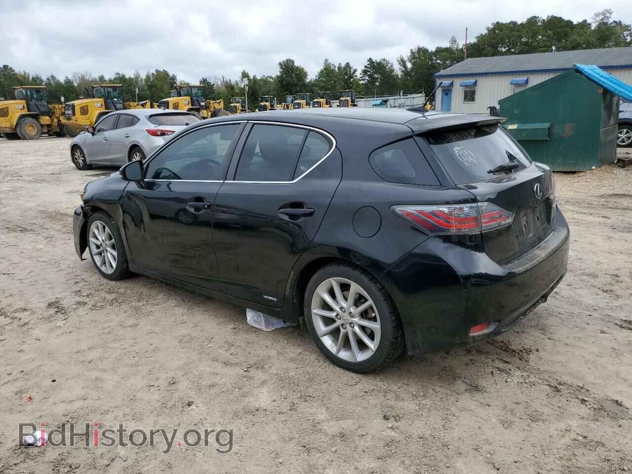 2011 LEXUS CT 200 - VIN: JTHKD5BH4B2013580 - Фото 2