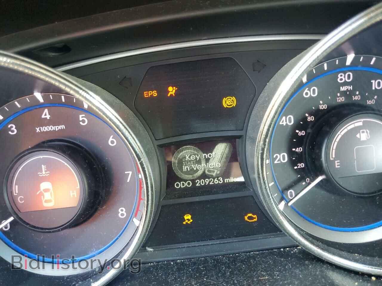 2012 HYUNDAI SONATA - VIN: 5NPEC4AB4CH376678 - Фото 9