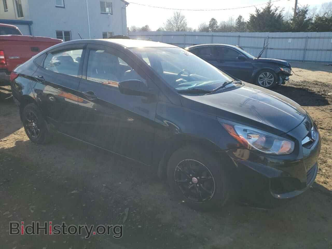 2013 HYUNDAI ACCENT - VIN: KMHCT4AEXDU281014 - Фото 4