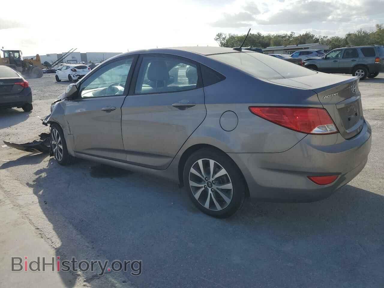 2017 HYUNDAI ACCENT - VIN: KMHCT4AE2HU361686 - Фото 2