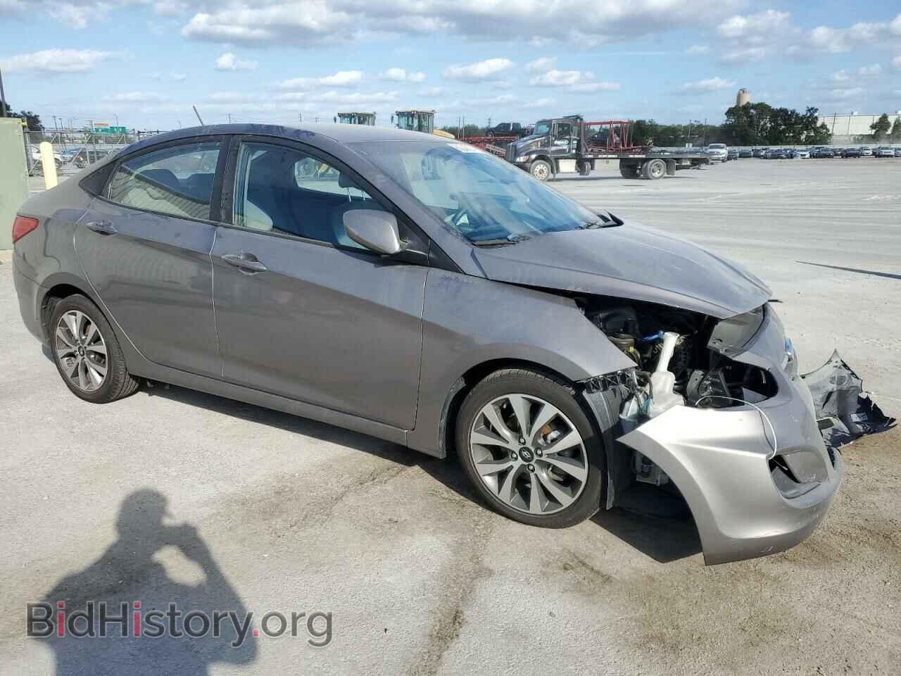 2017 HYUNDAI ACCENT - VIN: KMHCT4AE2HU361686 - Фото 4