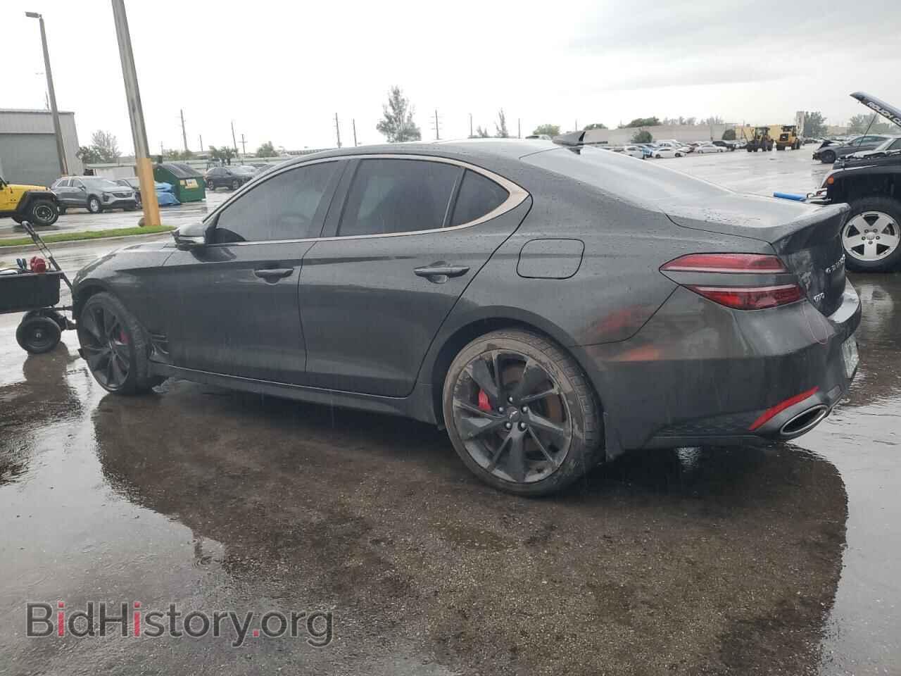 2023 GENESIS G70 BASE - VIN: KMTG54TEXPU108516 - Photo 2