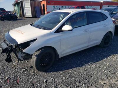 2020 Hyundai ACCENT SE, white — VIN 3KPC25A65LE100548, Copart