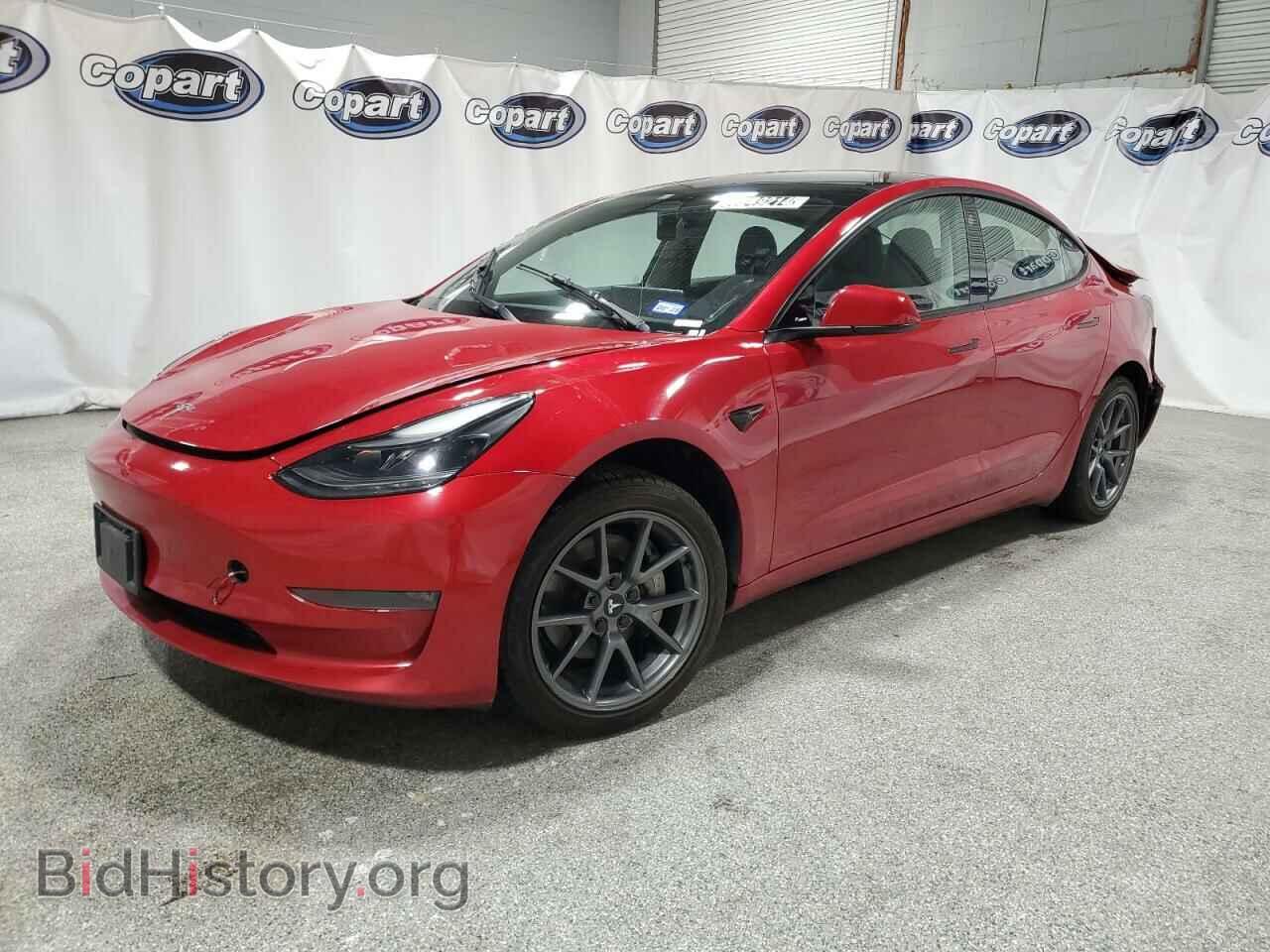 Фотография 5YJ3E1EB5NF290873 - TESLA MODEL 3 2022