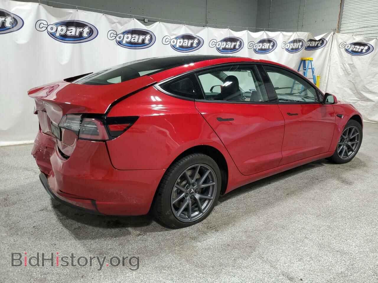 2022 TESLA MODEL 3 - VIN: 5YJ3E1EB5NF290873 - Фото 3