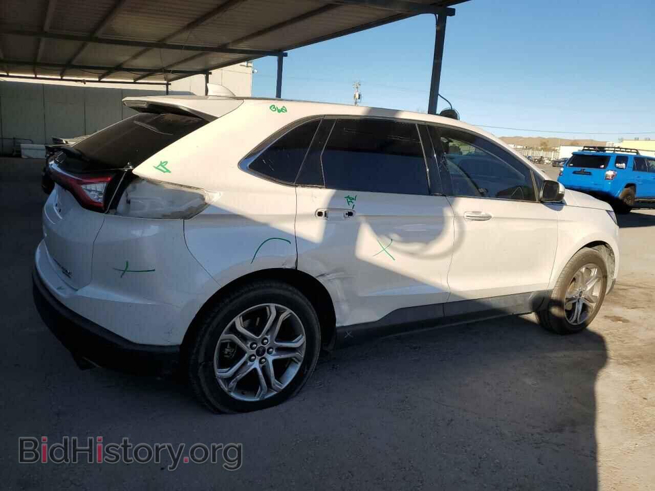 2015 FORD EDGE - VIN: 2FMTK3K91FBB30215 - Фото 3