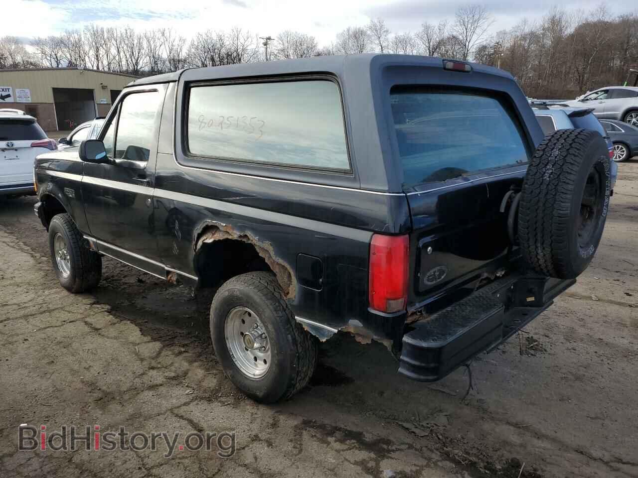 1996 FORD BRONCO - VIN: 1FMEU15HXTLA71123 - Фото 2