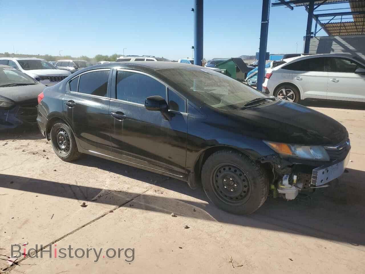 2012 HONDA CIVIC - VIN: 2HGFB2F54CH527205 - Фото 4