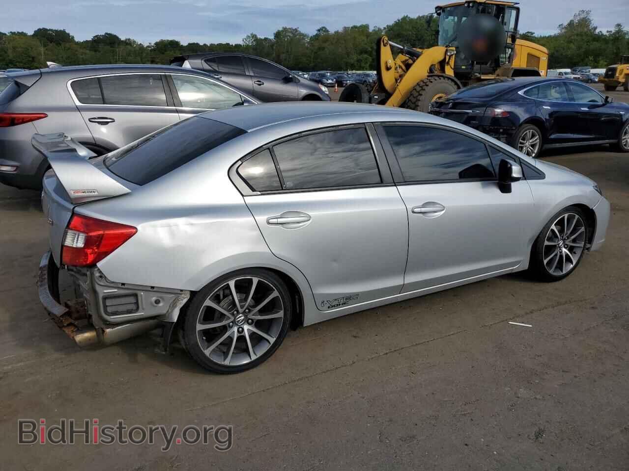 2012 HONDA CIVIC - VIN: 2HGFB2E51CH513716 - Фото 3