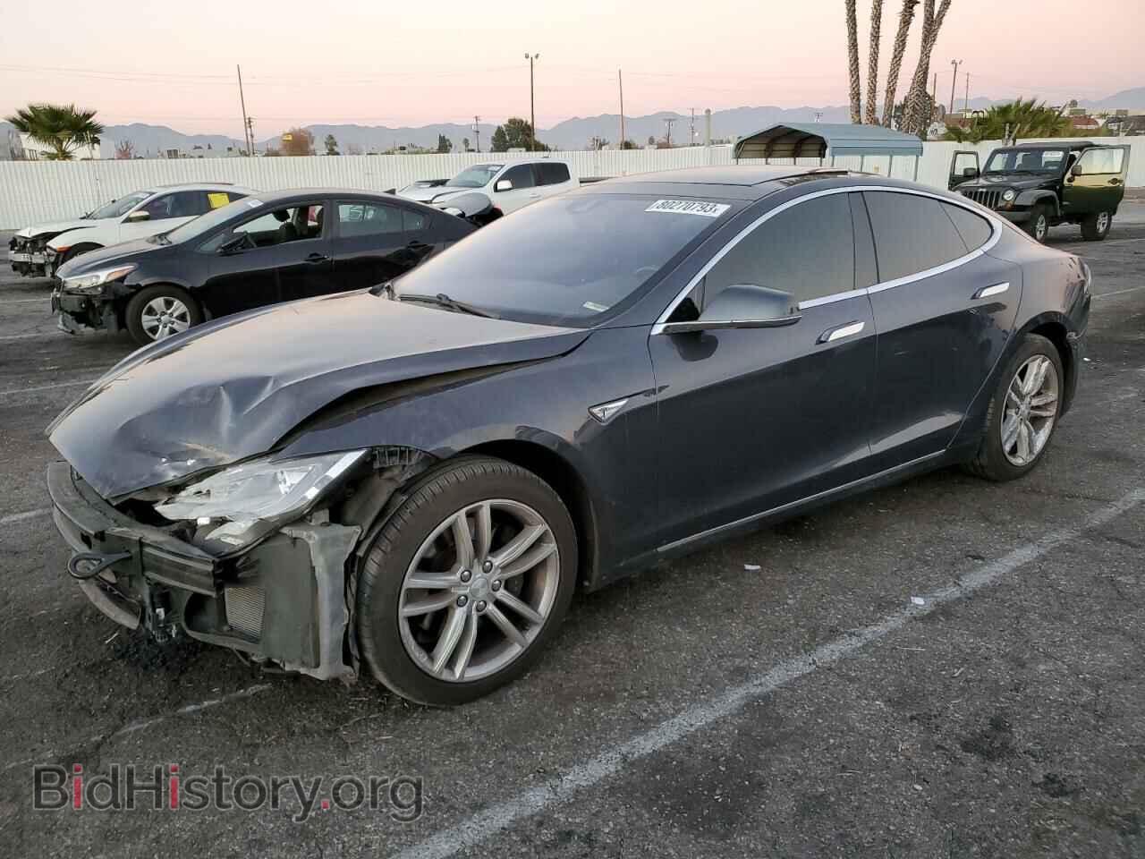 Photo 5YJSA1E11FF113821 - TESLA MODEL S 2015