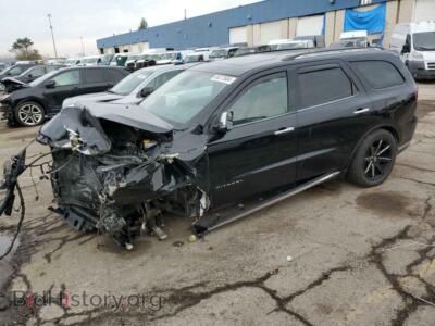 2018 Dodge DURANGO Citadel, черный — VIN 1C4RDJEG7JC101740, Copart
