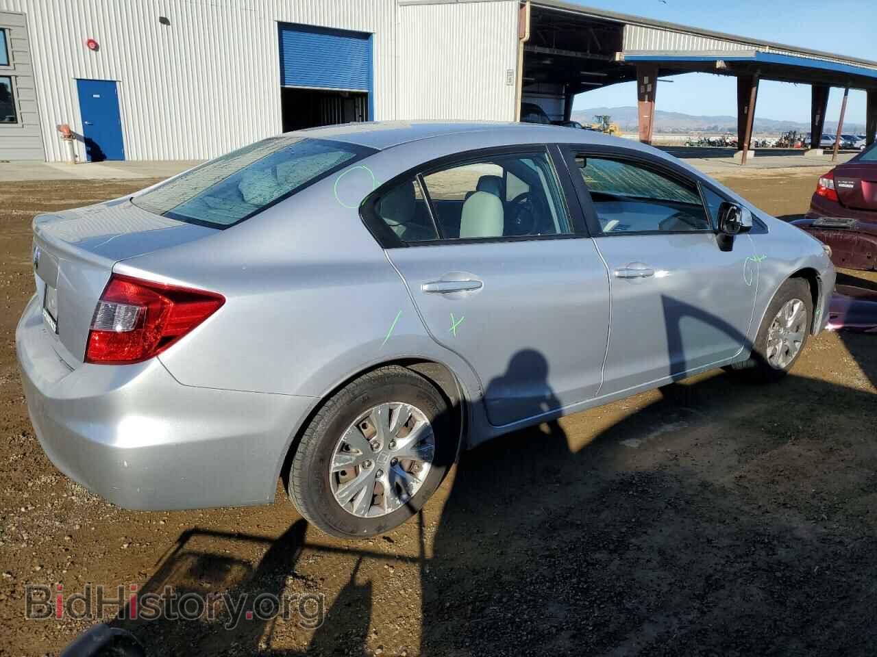 2012 HONDA CIVIC - VIN: 2HGFB2F52CH593008 - Фото 3
