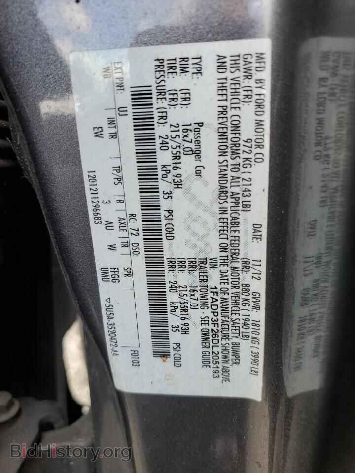 2013 FORD FOCUS - VIN: 1FADP3F26DL205193 - Photo 13