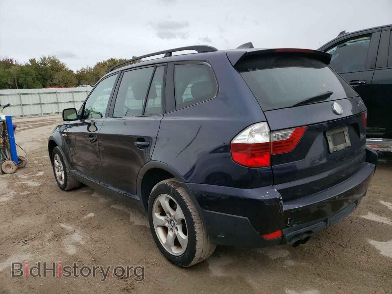2007 BMW X3 - VIN: WBXPC93437WF02068 - Фото 2
