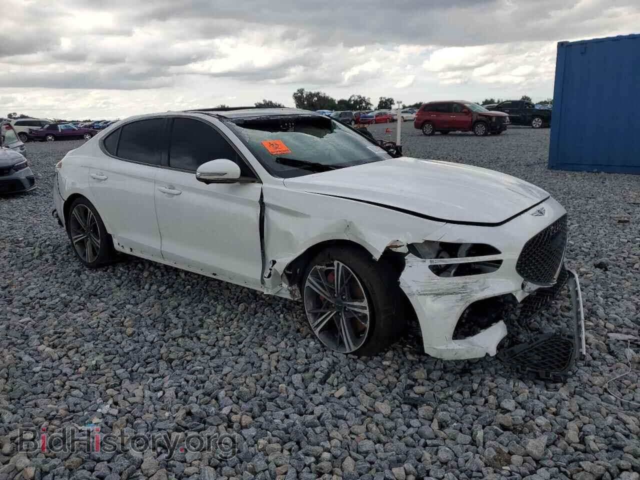 2025 GENESIS G70 - VIN: KMTG54SE6SU148991 - Фото 4