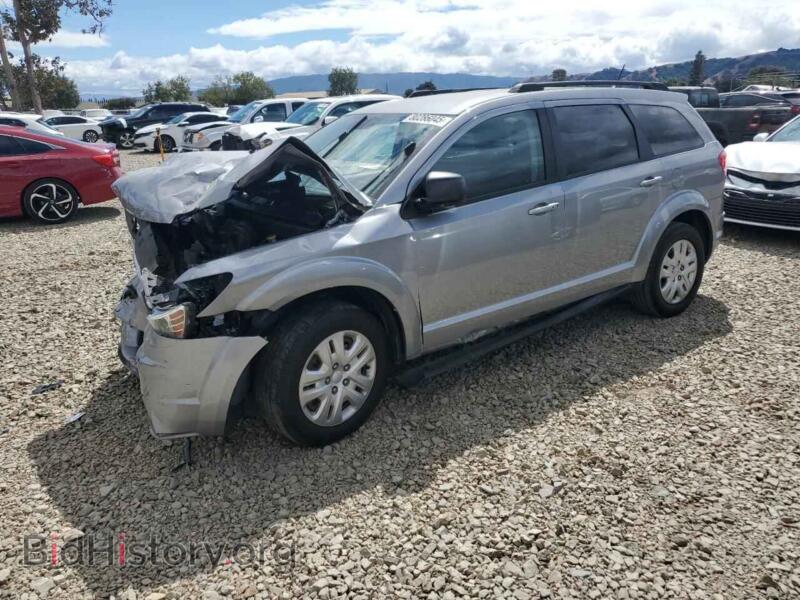 2017 Dodge JOURNEY SE (VIN 3C4PDCAB5HT545176) — photo 1 of 13, Copart, damage: front end