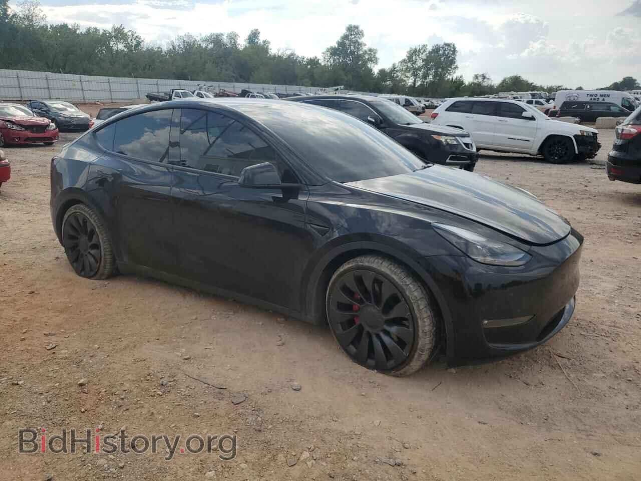 2022 TESLA MODEL Y - VIN: 7SAYGDEF1NF494920 - Фото 4