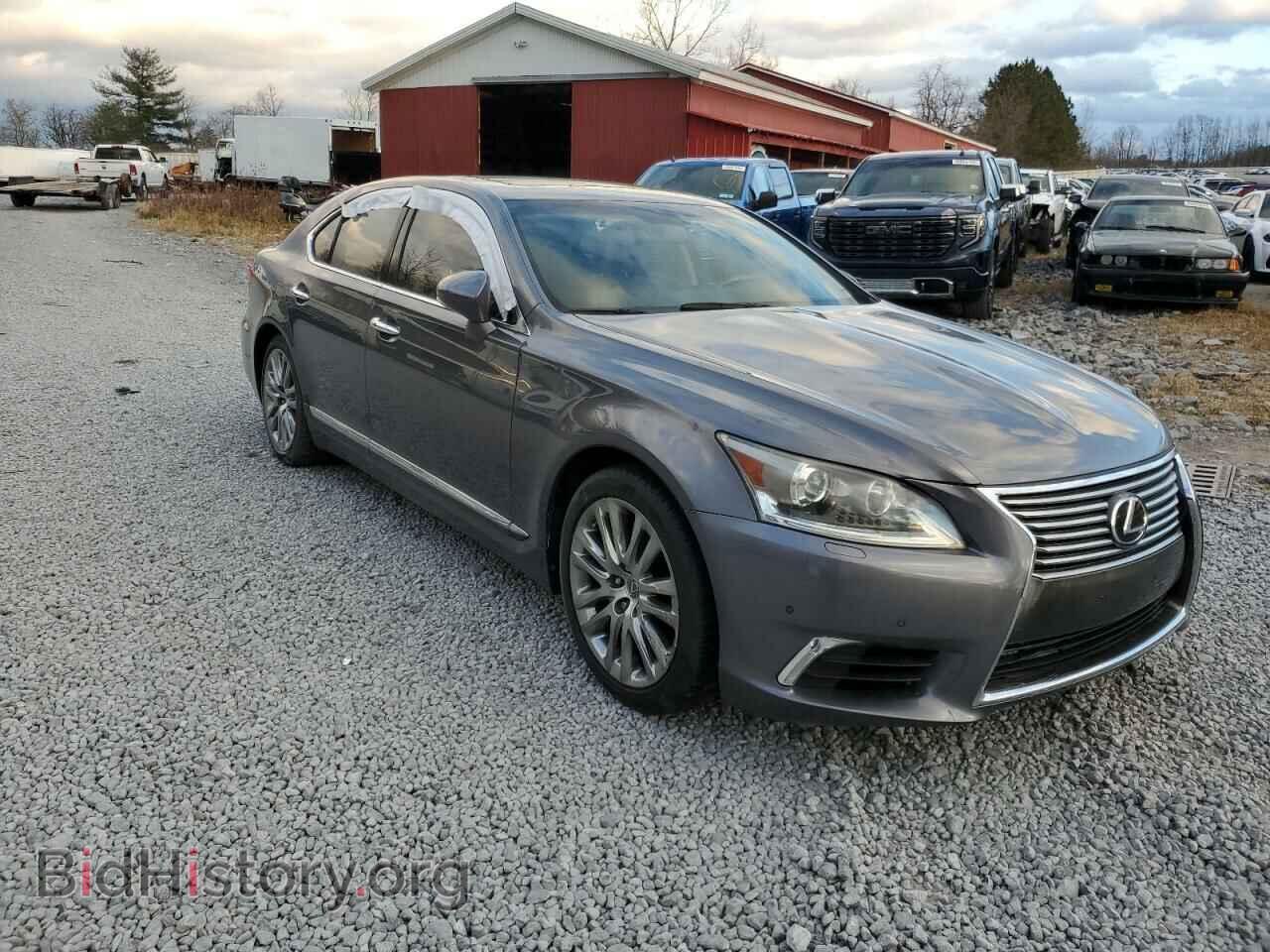 2013 LEXUS LS460 - VIN: JTHBL5EF4D5115167 - Фото 4