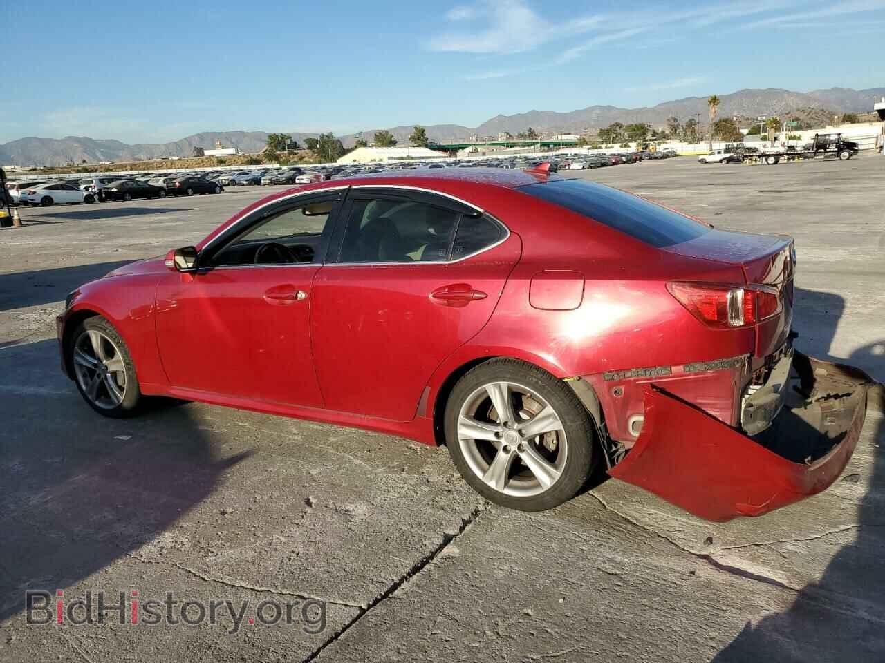 2011 LEXUS IS - VIN: JTHBE5C25B5025632 - Фото 2