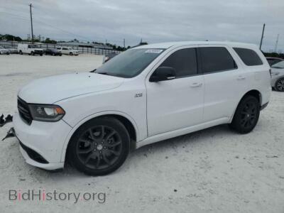 2016 Dodge DURANGO R/T, white — VIN 1C4SDHCTXGC437465, Copart