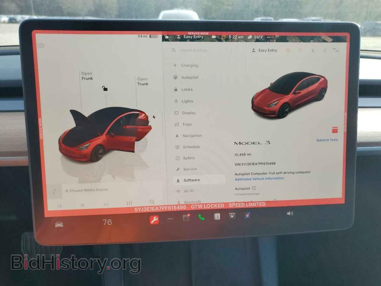 2023 TESLA MODEL 3 - VIN: 5YJ3E1EA7PF615498 - Photo 9